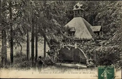 Ak Falaise Calvados, Le Lavoir de Marie Jolly