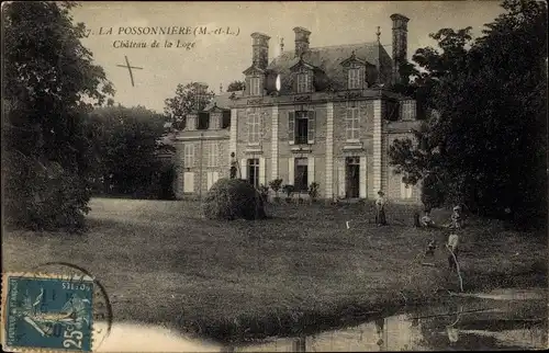 Ak La Possonnière Maine-et-Loire, Chateau de la Loge