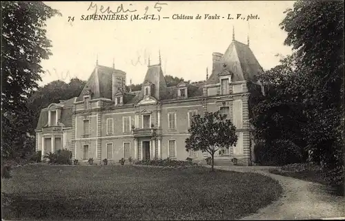 Ak Savennières Maine et Loire, Chateau de Vaulx