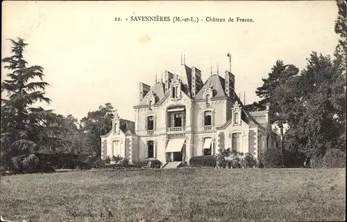 Ak Savennières Maine et Loire, Chateau de Fresne