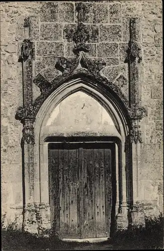 Ak Loir et Cher, Église, Porte