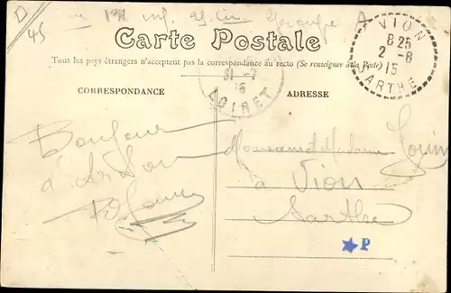 Ak Ardon Loiret, La Mairie