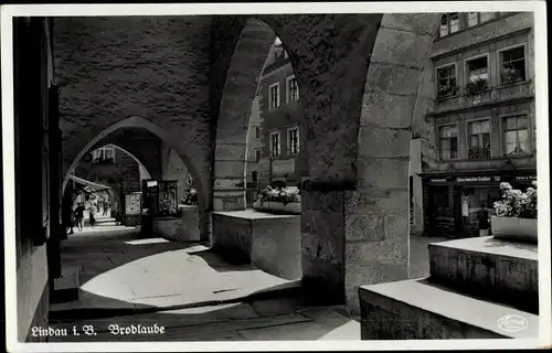 Ak Lindau am Bodensee Schwaben, Brotlaube, Franck Verlag