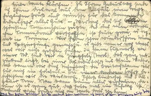 Ak Wertach im Allgäu, Bichl, Geishorn