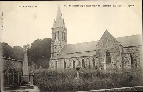 Ak Le Vast Manche, L'Eglise