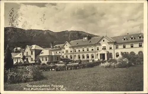 Ak Muthmannsdorf Niederösterreich, Genesungsheim Felbring