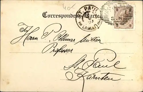 Ak Graz Steiermark, Waldlilie