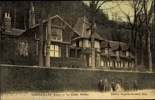 Ak Cormeilles Eure, Le Chalet Malher