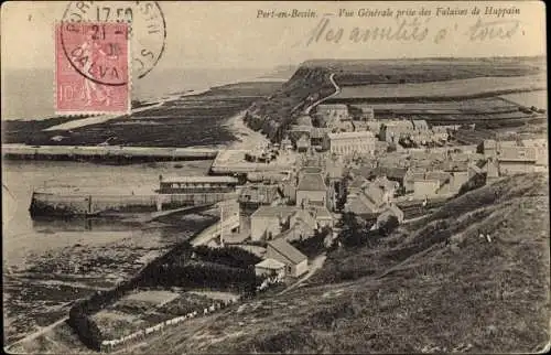 Ak Port en Bessin Calvados, Vue generale