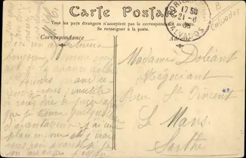 Ak Port en Bessin Calvados, Vue generale