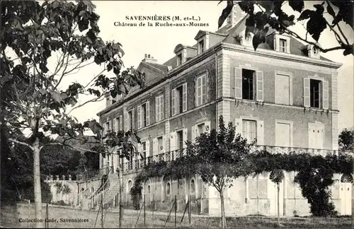Ak Savennières Maine et Loire, Chateau de la Ruche aux Moines