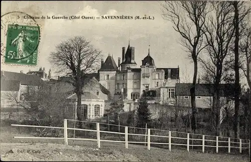 Ak Savennières Maine et Loire, Chateau de la Guerche