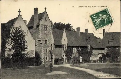 Ak Le Plessis-Macé Maine et Loire, Le Chateau