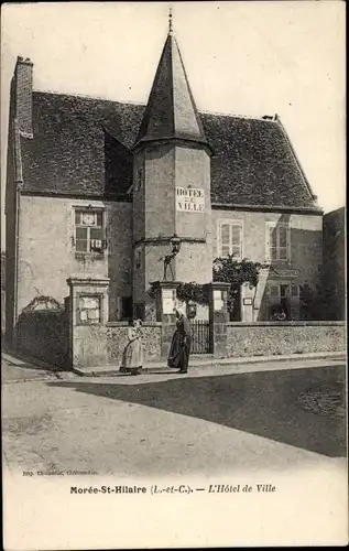 Ak Morée St Hilaire Loir et Cher, L'Hôtel de Ville