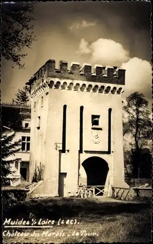 Ak Muides Loir et Cher, Château des Marais, Le Tour