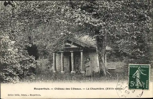 Ak Mauperthuis Seine et Marne, Château des Coteaux, La Chaumière