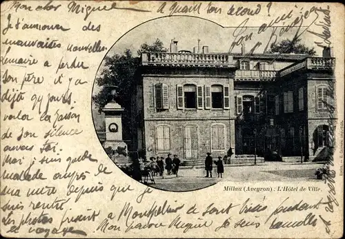 Ak Millau Aveyron, L'Hôtel de Ville