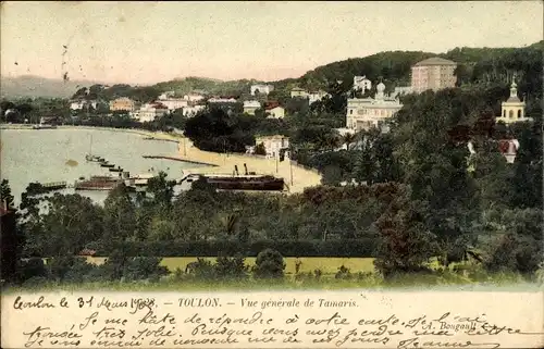 Ak Toulon Var, Vue générale de Tamaris