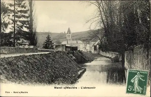 Ak Mareil sur Mauldre Yvelines, L'Abreuvoir