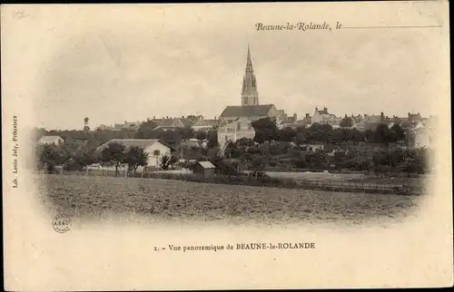 Ak Beaune la Rolande Loiret, Panorama