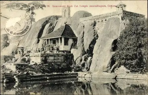 Ak Anuradhapura Sri Lanka, Issaromuni Rock Cut Temple Anuradhapura