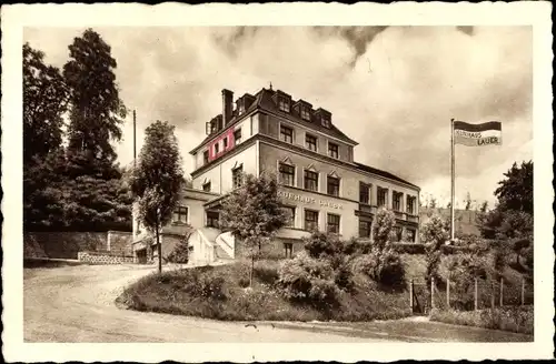 Ak Scheidt Saarbrücken Saarland, Kurhaus Lauer, Inh. Ernst Gassen