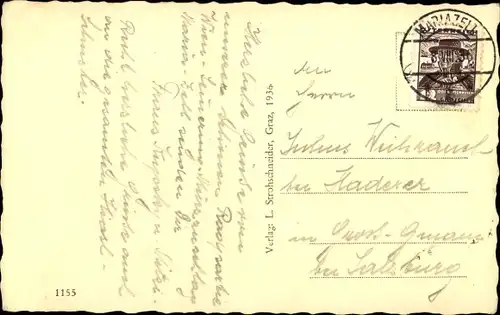 Ak Mariazell Steiermark Österreich, Kloster, Umgebung