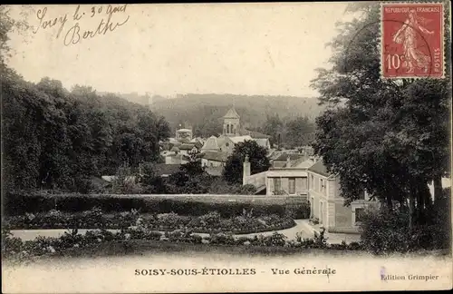 Ak Soisy sous Etiolles Essonne, Vue Generale