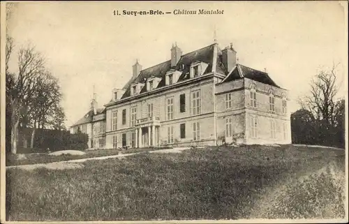 Ak Sucy en Brie Val de Marne, Chateau Montalot