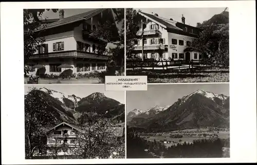 Ak Marquartstein im Chiemgau, Pension Café Wessnerhof, Haus Moritz