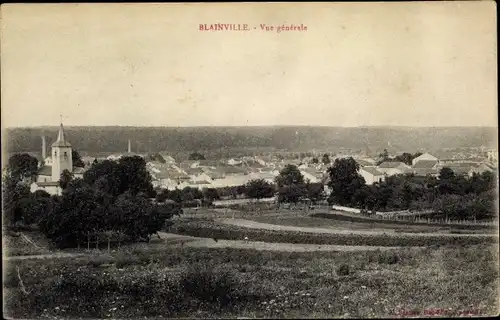 Ak Blainville sur l'Eau Meurthe et Moselle, Vue générale