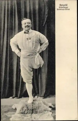 Ak Bargold, Einbeiniger Universal Artist