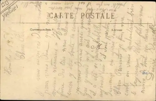 Ak Houilles Yvelines, La Mairie