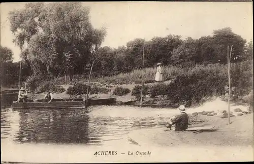 Ak Acheres Yvelines, La Cascade