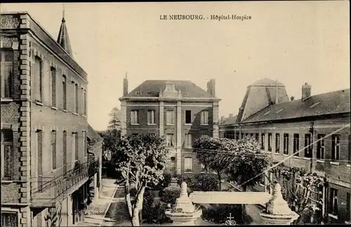 Ak Le Neubourg Eure, Hopital Hospice