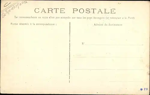 Ak Montceaux Seine et Marne, Maison bourgeoise