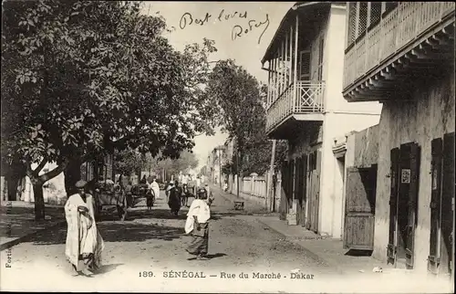 Ak Dakar Senegal, Rue du Marche