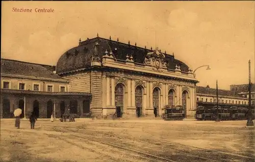 Ak Milano Mailand Lombardia, Stazione Centrale