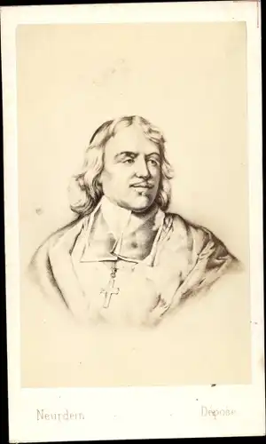 Carte de Visite Jacques-Bénigne Bossuet, évêque de Meaux