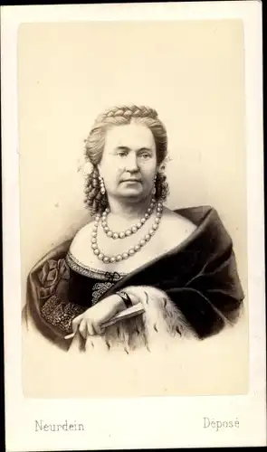 Carte de Visite Princesse Mathilde Bonaparte