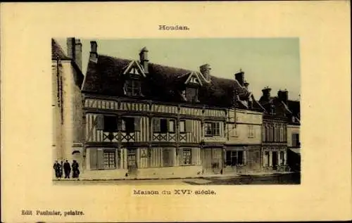 Ak Houdan Yvelines, Vieille Maison du XVIe siecle
