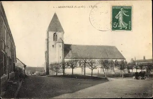 Ak Adainville Yvelines, L'Eglise