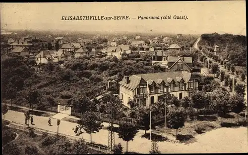 Ak Elisabethville Yvelines, Panorama