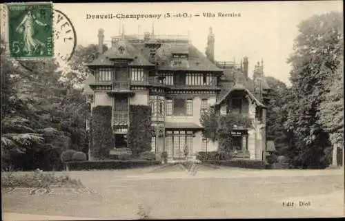 Ak Draveil Champrosay Essonne, Villa Rermina