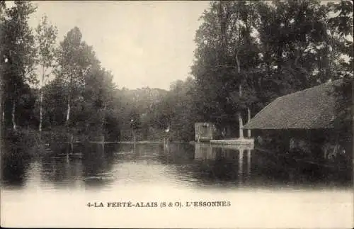 Ak La Ferté Alais Essonne, L'Essonnes