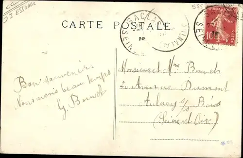 Ak Guillerval Chanval Essonne, Vue Panoramique