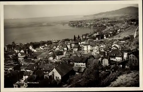 Ak Montreux Kanton Waadt, Gesamtansicht