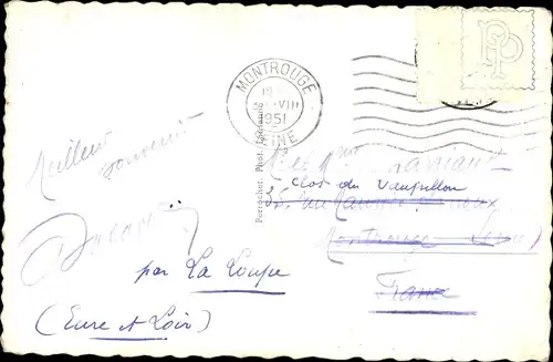 Ak Villeret Kt. Bern Schweiz, Vue generale, La Combe Greve