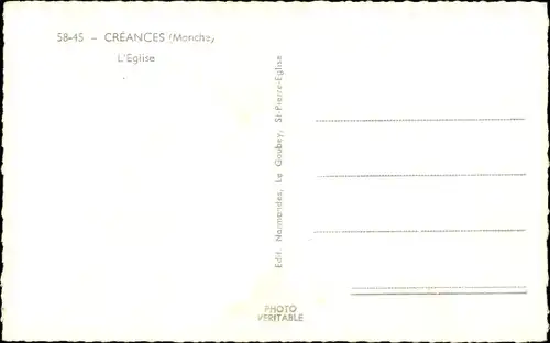 Ak Creances Manche, L'Eglise