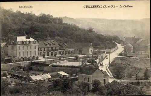 Ak Guillerval Essonne, Le Chateau